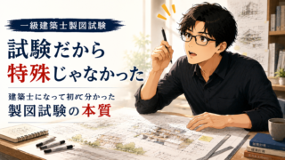 試験だから特殊、ではなかった｜建築士になって初めて分かった製図試験の本質
